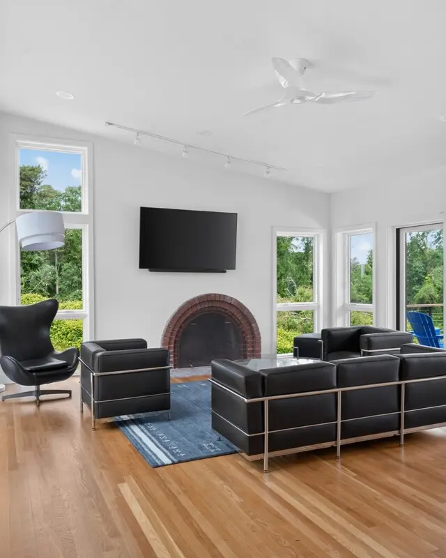 Mid century modern renovation sandwich cape cod 016