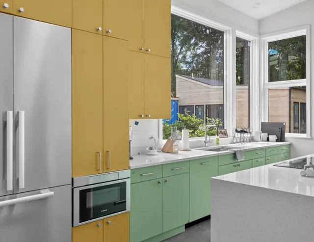 Mid century modern renovation sandwich cape cod 019