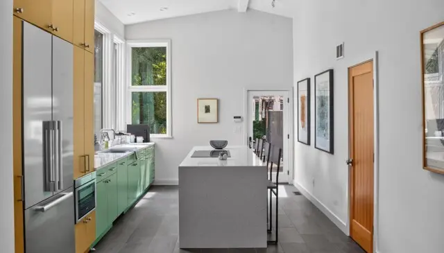 Mid century modern renovation sandwich cape cod 023