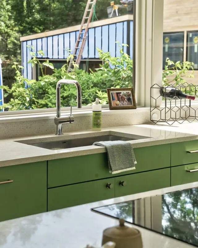 Mid century modern renovation sandwich cape cod 025