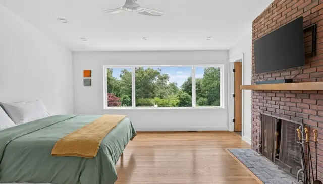 Mid century modern renovation sandwich cape cod 038